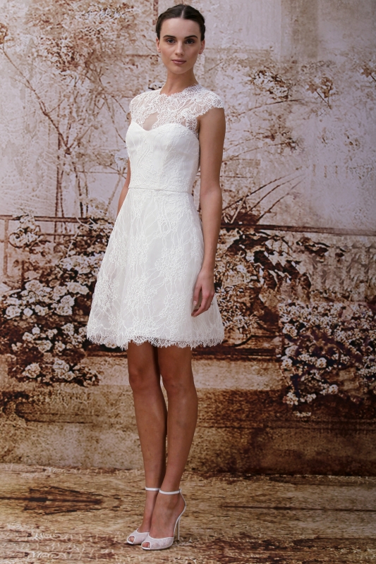 Monique Lhuillier - Fall 2014 Bridal Collection - <a href=